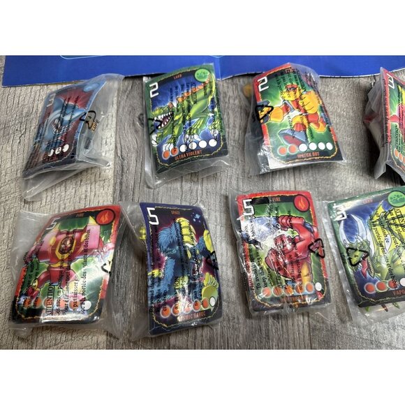 Little Tikes Number Busters Game Posters Figures Lot Monsters‎ Cards Set of 10 - Picture 10 of 12